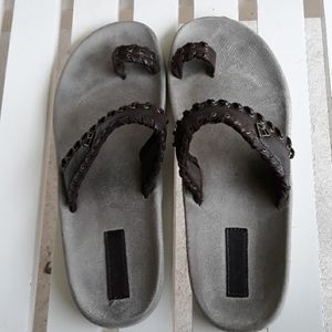 Reef sandals size 10.